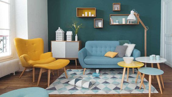 salon-scandinave-bleu-jaune